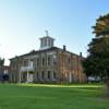 An August evening at the
Okmulgee County Courthouse.