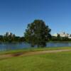 Tulsa skyline and the
Arkansas River.