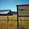 Whitney ghosttown entrance-
eastern Oregon.