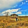 1830's stone ranch house.
(on the ranch site)
Near Weatherby, Oregon.