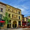 Media, Pennsylvania's-
downtown district~