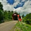 Logan Mill Covered Bridge
(southern angle)
