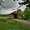 Krepps Covered Bridge.
Built in 1886.
Cherry Valley, PA.