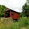 Krepps Covered Bridge.
(west angle)
Cherry Valley, PA.