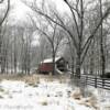 Knecht/Sleifer Covered Bridge.
(west angle)
Hellertown, PA.