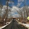 Van Sandt Covered Bridge.
Built 1875.
New Hope, PA.