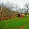 Hughes Covered Bridge~
(built in 1889)
Ten Mile, PA.