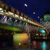 Moscow's brilliant colors in late evening (Moscow River)