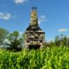 Chimney remains from a 
1920's Roadhouse.
Near Dixon, SD.