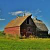 1940's 'double headed' barn.
Clay County, SD.