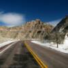 More of the Badlands Road.
(looking north)