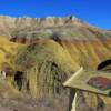 Badlands-'painted desert' (west-central South Dakota)