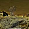 Abandoned ranch ruins-east of Winner, South Dakota