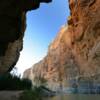 Santa Elena Canyon.
'looking east'
Big Bend National Park.