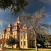 Caldwell County Courthouse.
(east angle)
Lockhart, Texas.