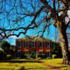 One of a number of early 20th century mansions-Uvalde, Texas