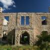 Remains of the Stiles, Texas 1888 stone school.