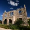 1888 stone school remnants.
Stiles, Texas.