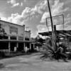 Yancey, Texas.
Long abandoned 1930's 
general store and gas station.