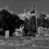 Bandera County Courthouse.
(B&W perspective)