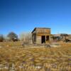 'Final' view of the 1950's
Gunsmoke setting in
Johnson Canyon, Utah.