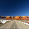 "Looking north" toward the 
Moki Ridge.
Southeastern Utah.