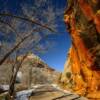 Eastern Canyonlands.
Utah State Highway 211.