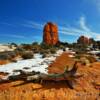 'Thimble Rock'
Arches National Park.