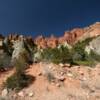 Beautiful red & white ledges.
Iron County.