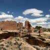 Ancient stone ruins.
Hovenweep Monument.