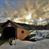 Green River Covered Bridge.
(east-evening shot)