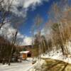 Brown Covered Bridge.
Central Vermont.