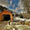 Brown Covered Bridge.
(close up angle)
Central Vermont.