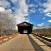 Gorham Covered Bridge.
(close up)