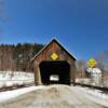 Old Lincoln Covered Bridge.
(frontal view)
