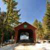 Stony Brook Covered Bridge.
(close up view)