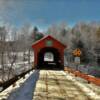 Slaughterhouse 
Covered Bridge.
(built 1872)
Northfield Falls, VT.