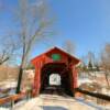 Slaughterhouse 
Covered Bridge.
(west entrance)