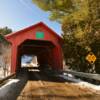 Newell Covered Bridge.
(built 1872)
Northfield Falls, VT.