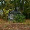 Frontal view of this rustic
old house.
Brunswick County.