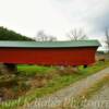 Sinking Creek Covered Bridge~
(side view).