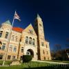 Randolph, WV Courthouse~
(frontal view).