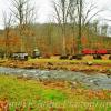 Antique farm equipment museum~
Little Sandy Creek~
Near Evansville, WV.