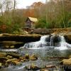 Glade Creek Grist Mill~
(from 'down river')
Babcock State Park, WV.