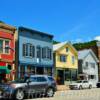 Alma, Wisconsin.
Beautifully restored building fronts~