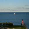 Milwaukee Pierhead and
Breakwater.
October evening.