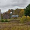 Frontal view of rustic
1940's Chippewa County
classic barn.