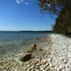 Cana Island coastline.