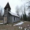 Northern angle of this quaint
old Estonian Church.