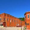 Wonewoc, Wisconsin~
Early 1900's red brick buildings~